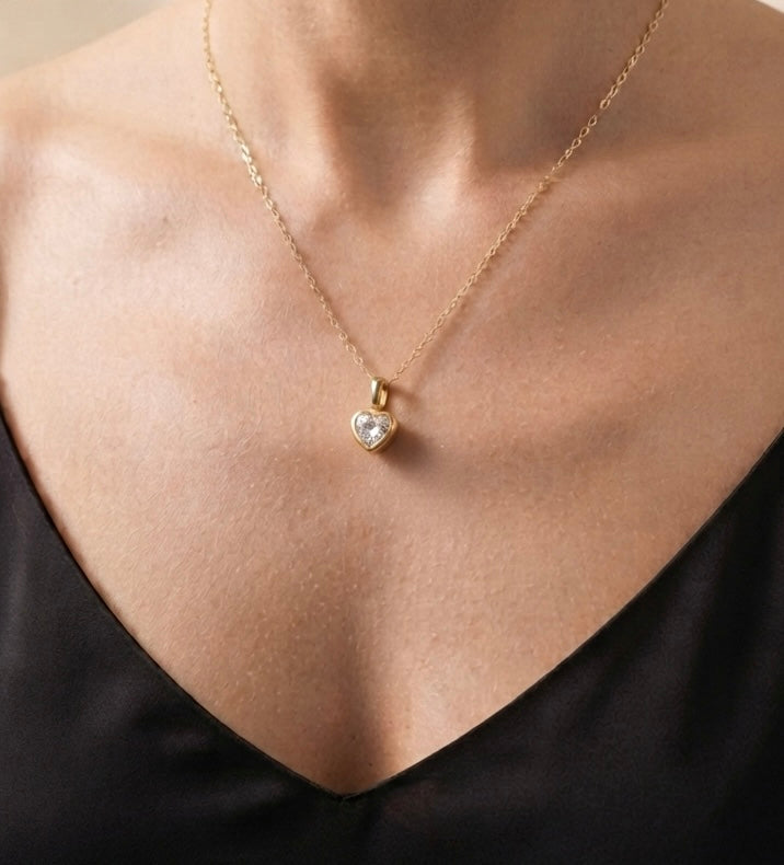 The "Never Dulls" Heart Pendant
