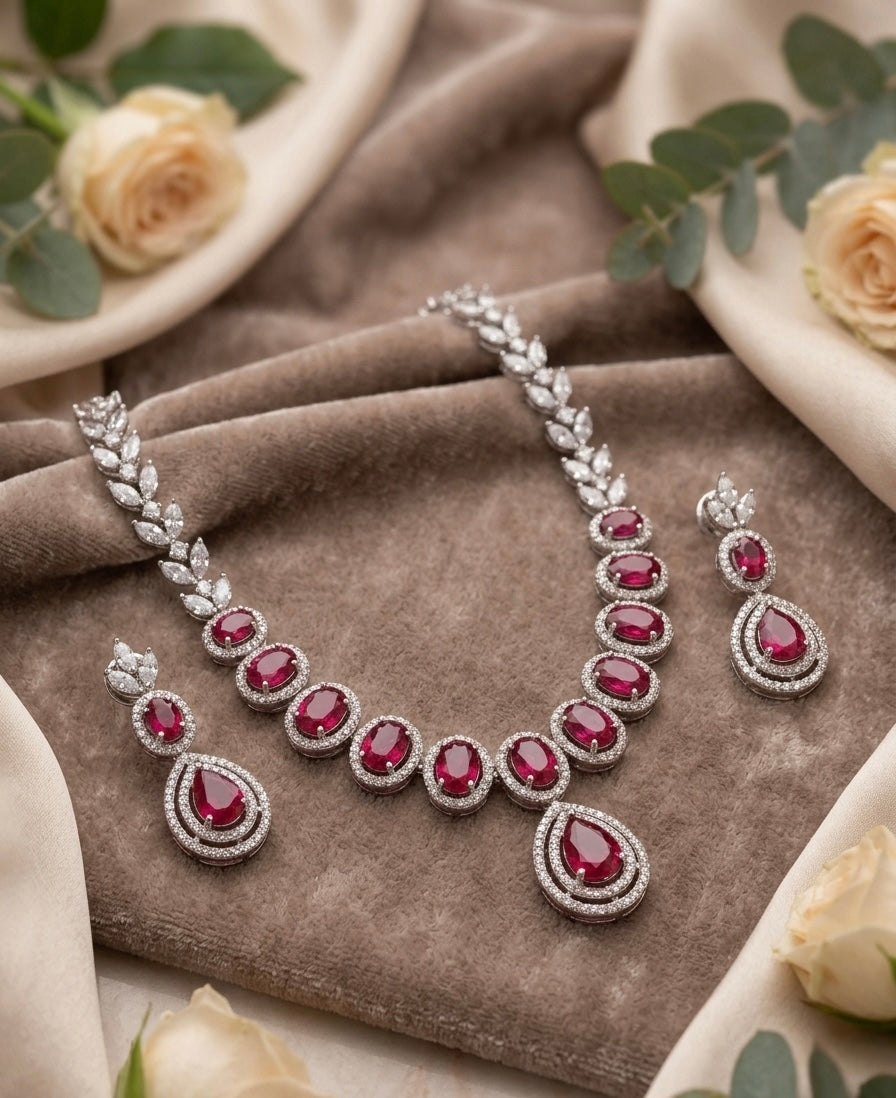The Empress Ruby & Marquise Diamond Gala Set