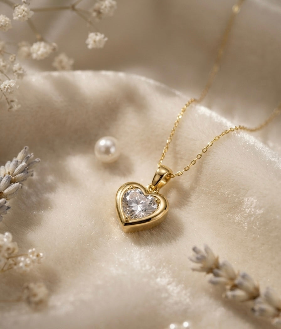 The "Never Dulls" Heart Pendant