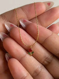 Mirchi Bloom Tulip Pendant Chain