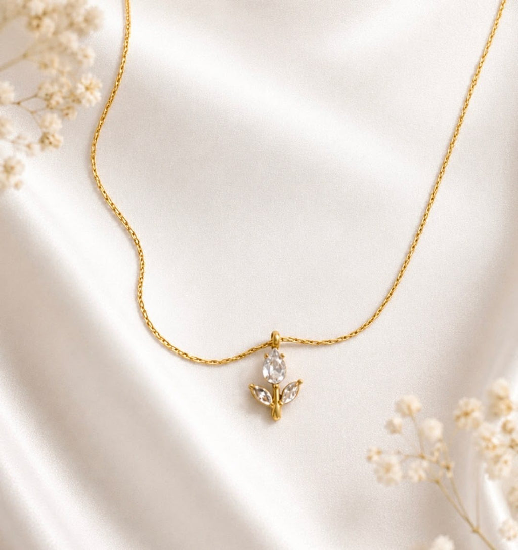 Phool Khile Hain" Anti-Tarnish Tulip Chain